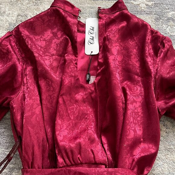 Chi Chi London Mini Ruched Camile Dress - Picture 4 of 6